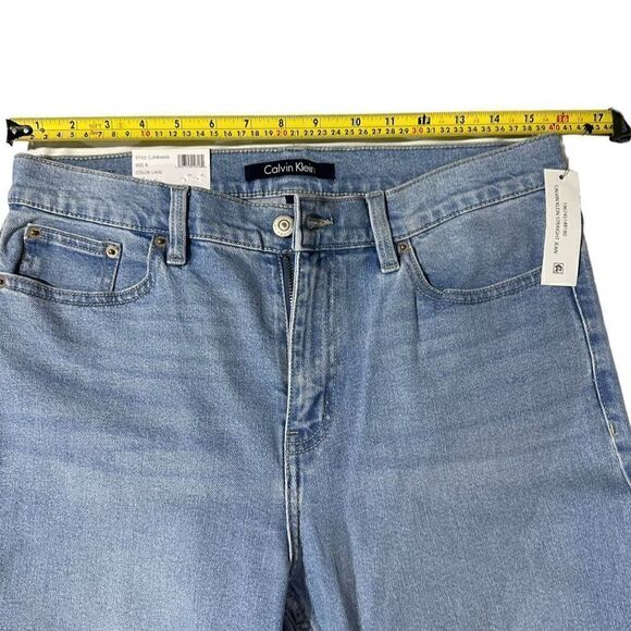 Calvin Klein Women’s Vintage Straight Jeans Size 8 - Picture 2 of 9